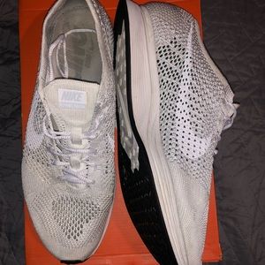White Chalk Flyknit Racers